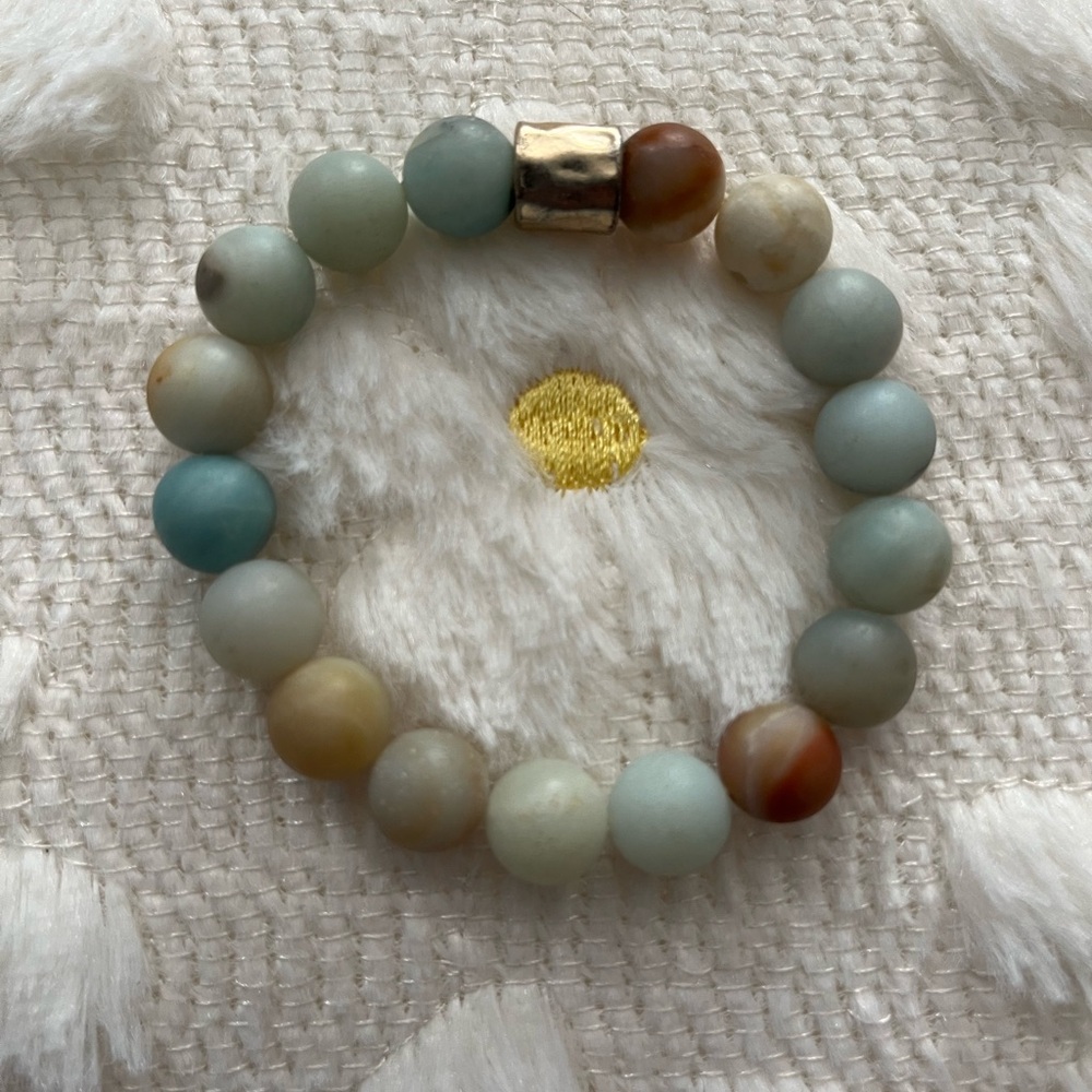 Elegant Multicolor Amazonite Bracelet - image 2